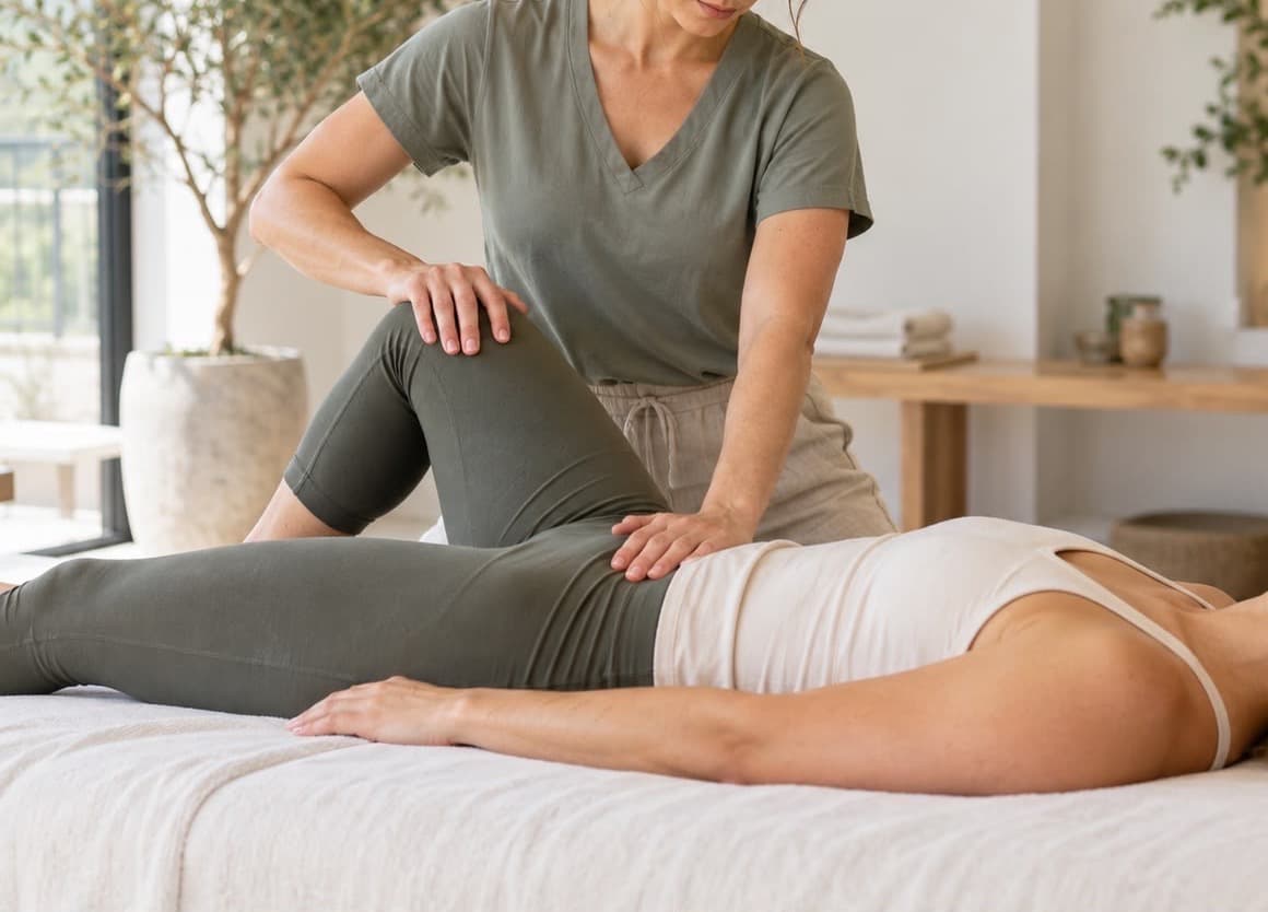 Manual back treatment